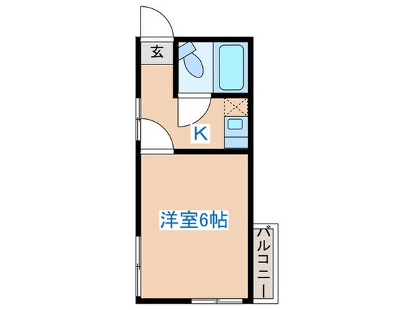 ブランハイム長町の物件間取画像